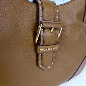 Michael Kors Med. Lillian Leather Shoulder Bag NWT